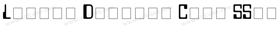 Leakin Display Caps SSi字体转换